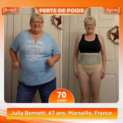 Boutique Officielle | 🎡🍁𝐏𝐀𝐔𝐑𝐀𝐉𝐔® 2026 Short Sculptant & Brûle-Graisses 4-en-1 aux Micro-Particules de Moringa & Berbérine