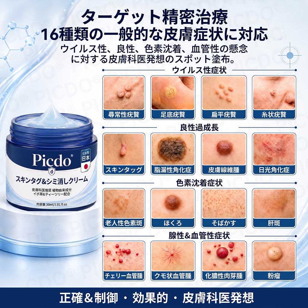⏰𝐏𝐢𝐜𝐝𝐨® 7日間スキー＆スポットエクササイズクリーム🩵